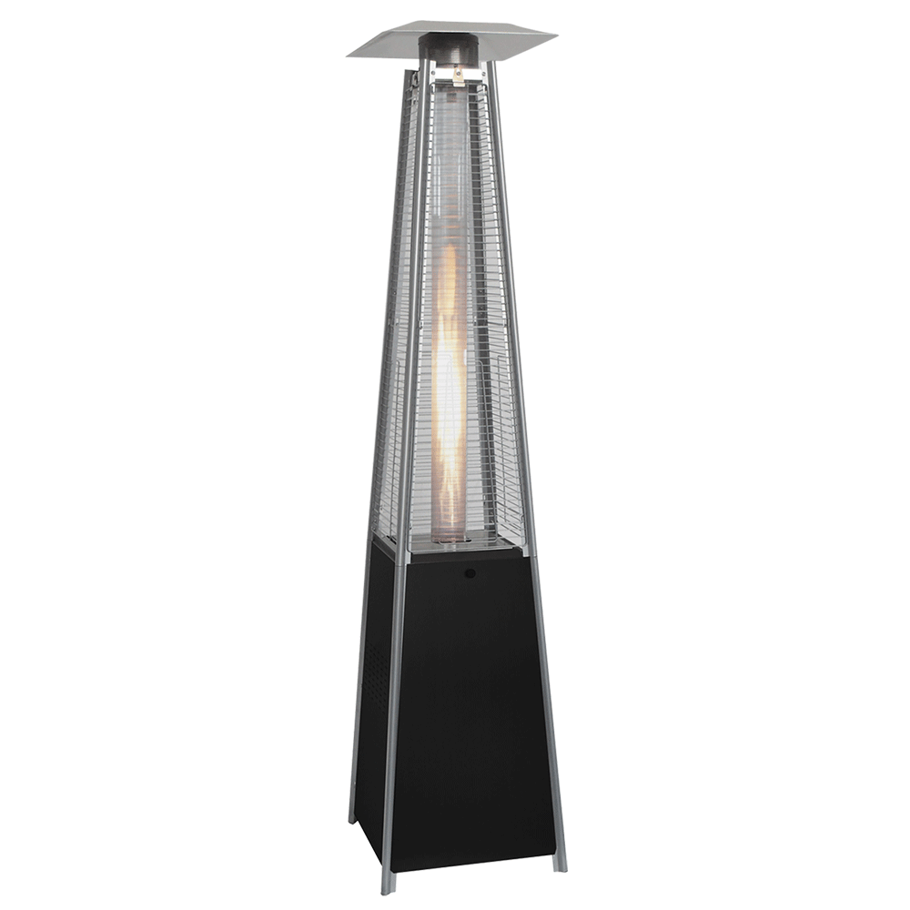 Flame Patio Heater Black Hire a Patio Heater Athena Heating